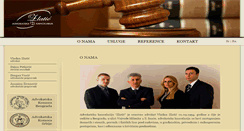 Desktop Screenshot of advokatzlatic.com